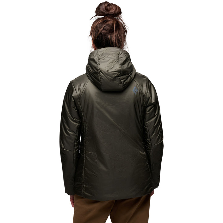 Black Diamond Solution 3.0 Hoodie - Women's Dark Moss