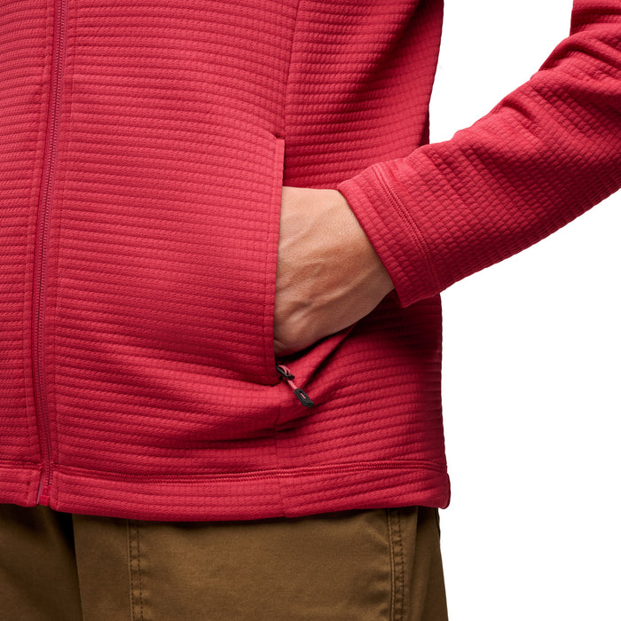 Black Diamond Diverge Full Zip Hoodie - Women's Mineral Red