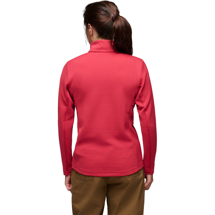 Black Diamond Diverge Half Zip Jacket - Women's Mineral Red
