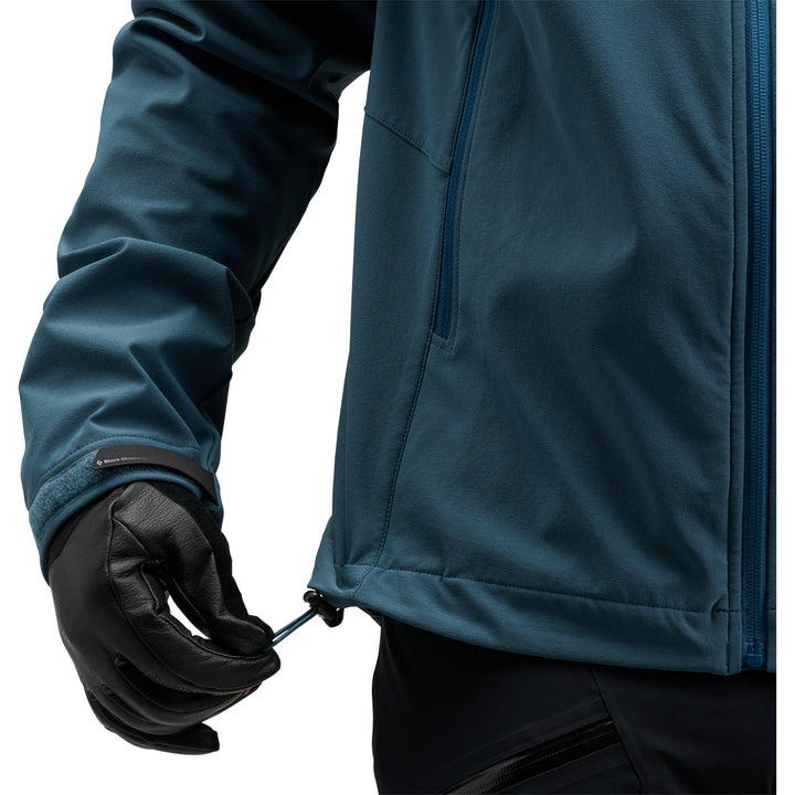 Black Diamond Dawn Patrol Softshell Jacket - Men's Midnight Blue