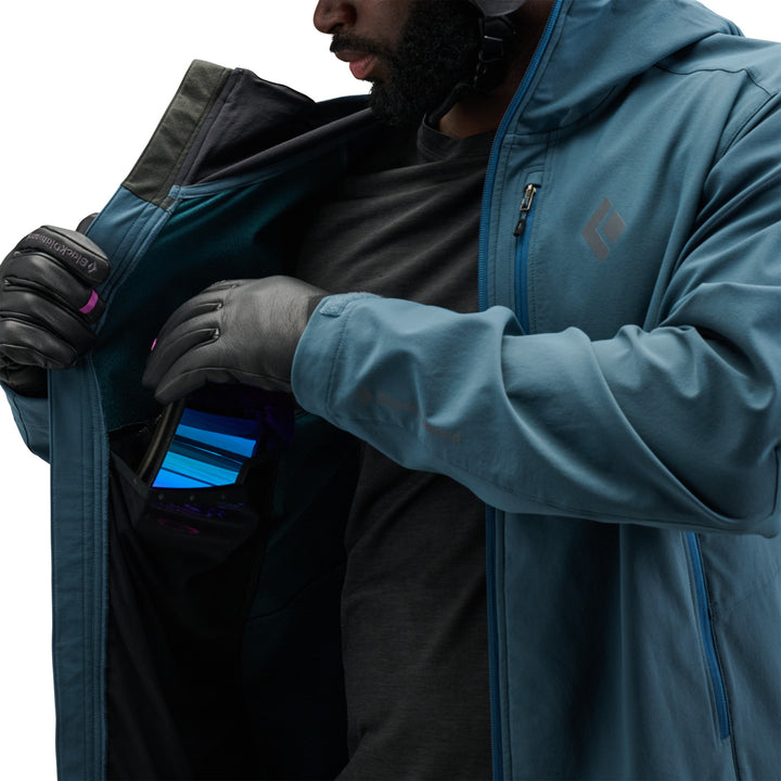 Black Diamond Dawn Patrol Softshell Jacket - Men's Midnight Blue