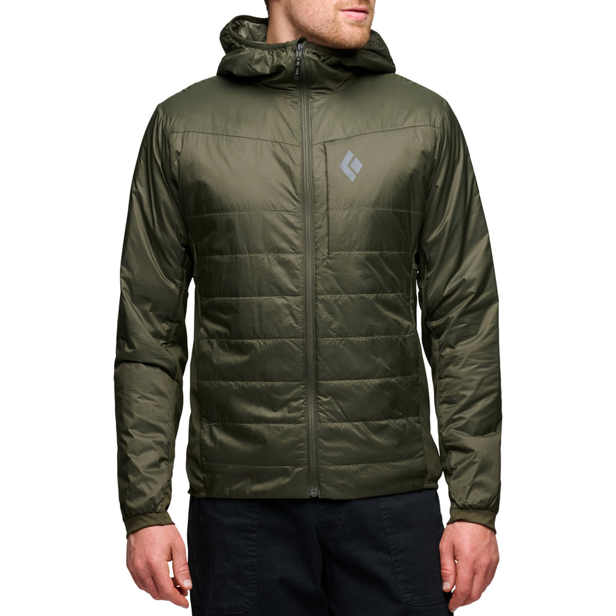 Black Diamond Solution 1.0 Hoodie - Men's Dark Moss