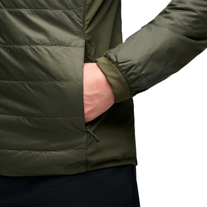 Black Diamond Solution 1.0 Hoodie - Men's Dark Moss