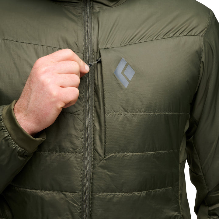 Black Diamond Solution 1.0 Hoodie - Men's Dark Moss