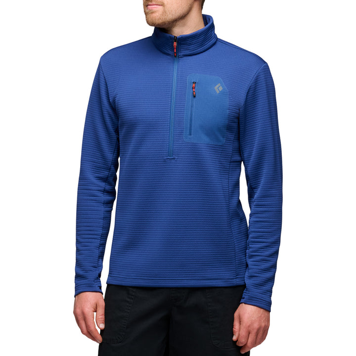 Black Diamond Diverge Half Zip Jacket - Men's Twilight Blue