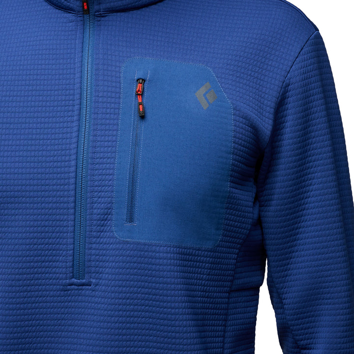 Black Diamond Diverge Half Zip Jacket - Men's Twilight Blue