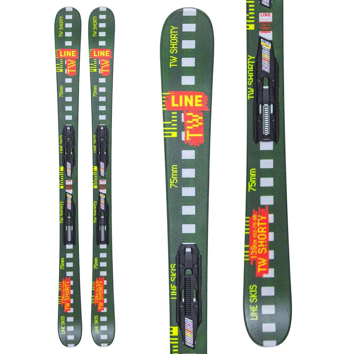 Line Skis Wallisch Shorty Skis - Kids' 2026