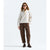 The North Face Cragmont ½ Snap Fleece Jacket - Women's White Dune/Desert Stone