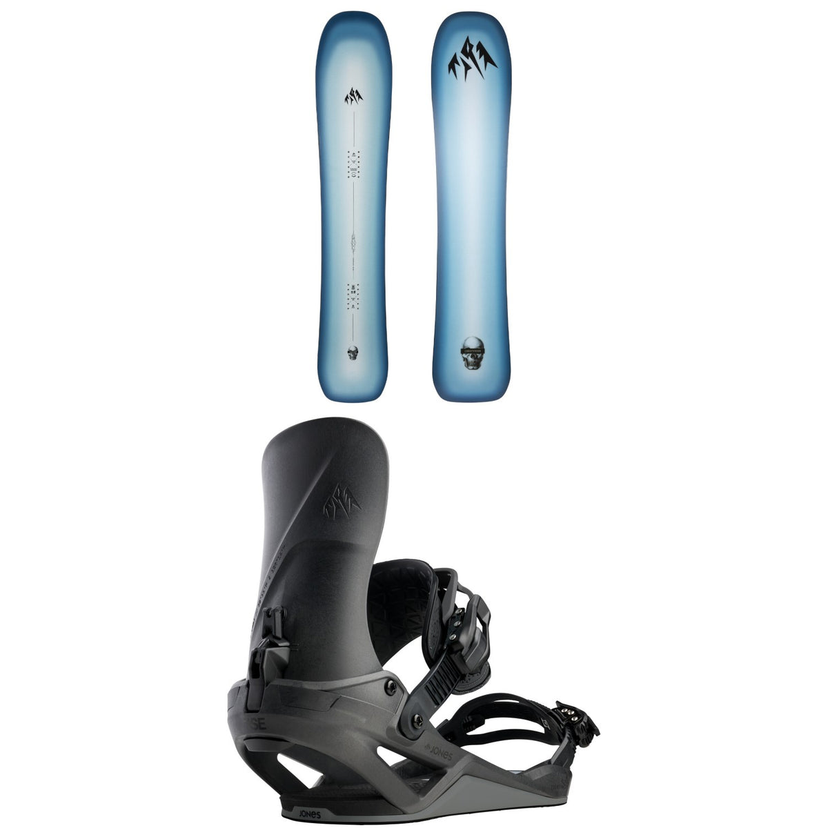 Jones Mind Expander 2.0 Snowboard + Zenith FASE Snowboard Bindings 2027