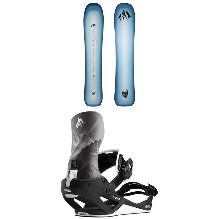 Jones Mind Expander 2.0 Snowboard + Mercury FASE Snowboard Bindings 2027