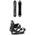 Ride Deep Fake Snowboard + Circuit Snowboard Bindings 2027