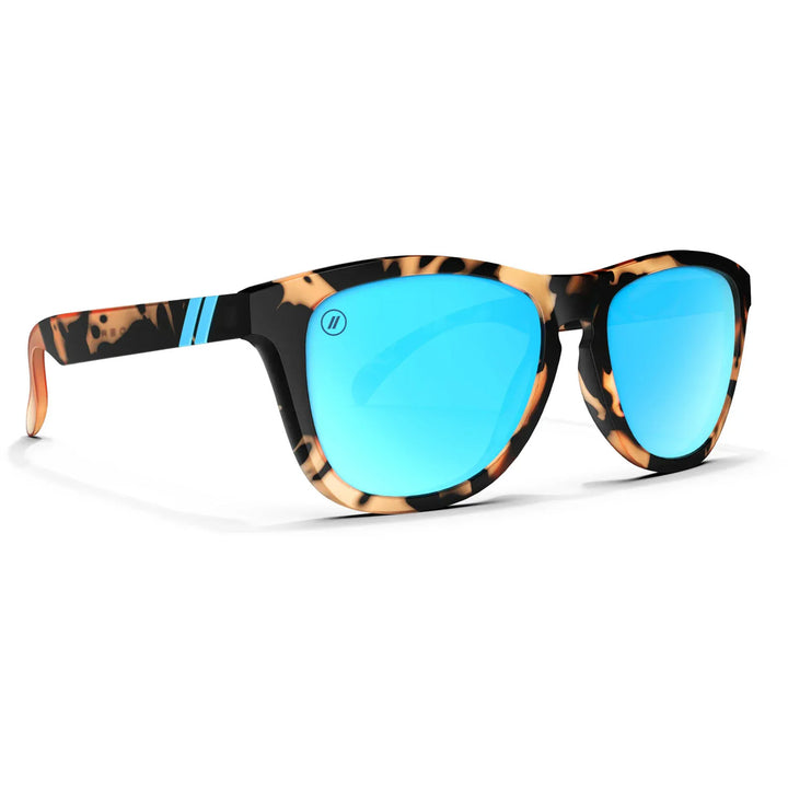 Blenders L-Series Sunglasses Jungle Rain/Brown Tortoise/Blue Polarized