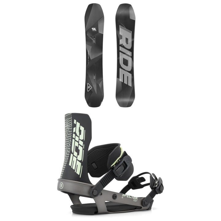 Ride Moderator Snowboard + Specter Snowboard Bindings 2027