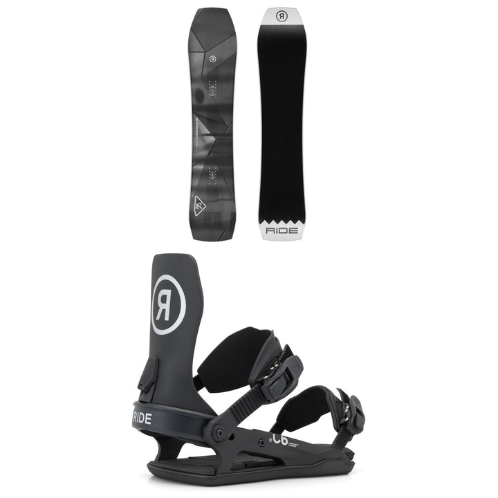 Ride Superpig Snowboard + C-6 Snowboard Bindings 2027