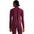The North Face Jaida 1/4 Zip - Women's Burgundy Crush Light Heather