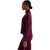 The North Face Jaida 1/4 Zip - Women's Burgundy Crush Light Heather