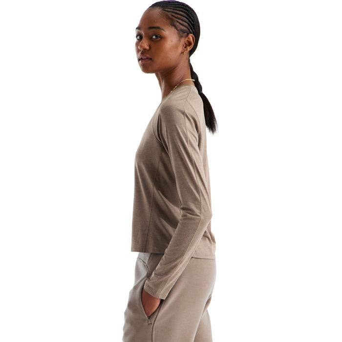 The North Face Jaida Long Sleeve Top - Women's Garnet Light Heather