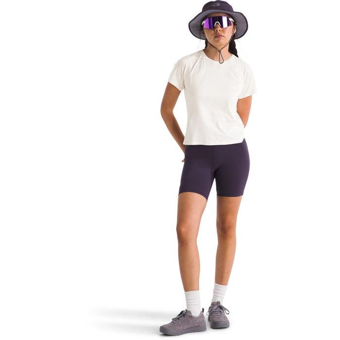 The North Face Jaida Short Sleeve Tee - Women's White Dune Light Heather