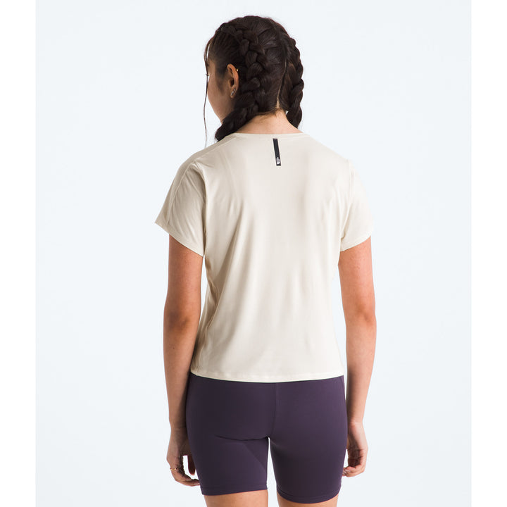 The North Face Jaida Short Sleeve Tee - Women's White Dune Light Heather