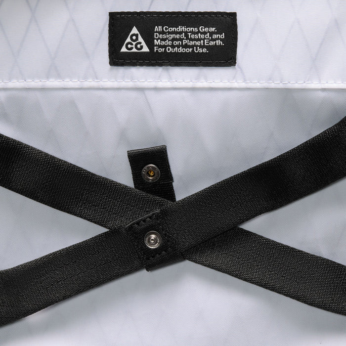 Nike ACG 55L Gear Tote White/Black/Black