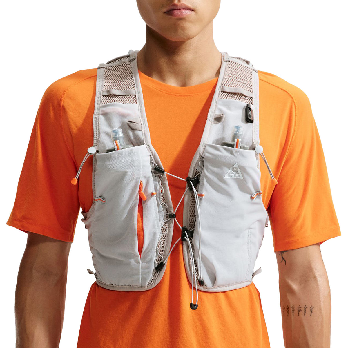 Nike ACG GOAT 5L Pack Vest Grey Fog/Safety Orange/Summit White