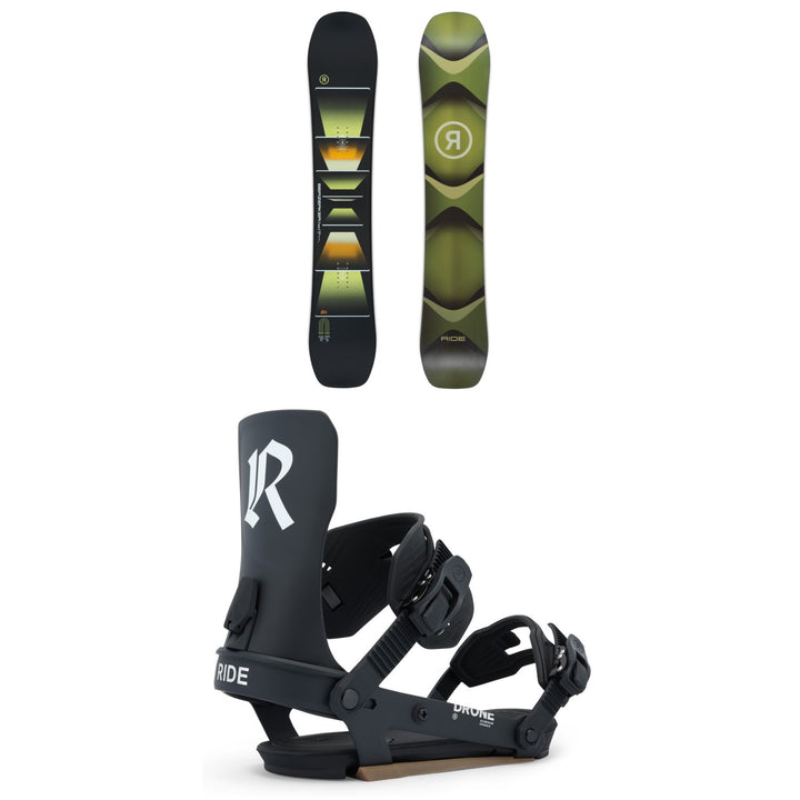 Ride Berzerker Snowboard + Drone Snowboard Bindings 2027