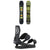 Ride Berzerker Snowboard + C-6 Snowboard Bindings 2027