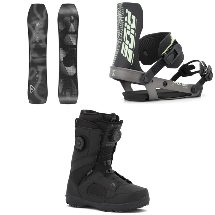 Ride Warpig Snowboard + Specter Snowboard Bindings + Octave Snowboard Boots 2027