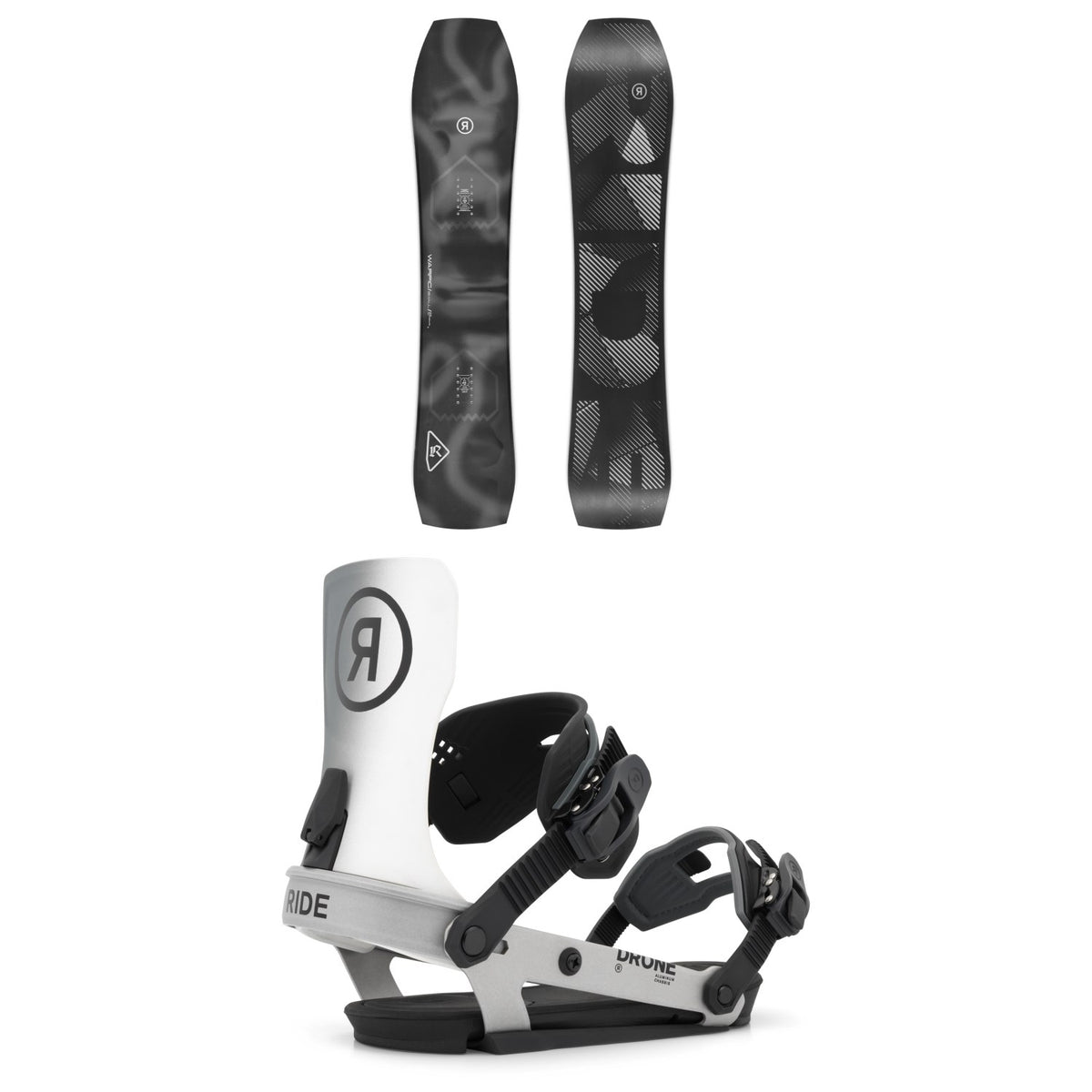 Ride Warpig Snowboard + Drone Snowboard Bindings - Women's 2027