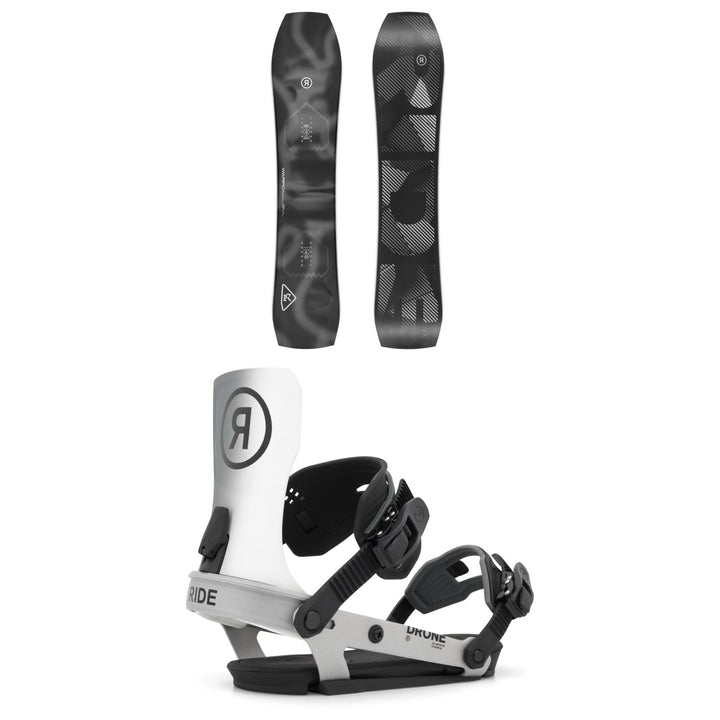 Ride Warpig Snowboard + Drone Snowboard Bindings - Women's 2027
