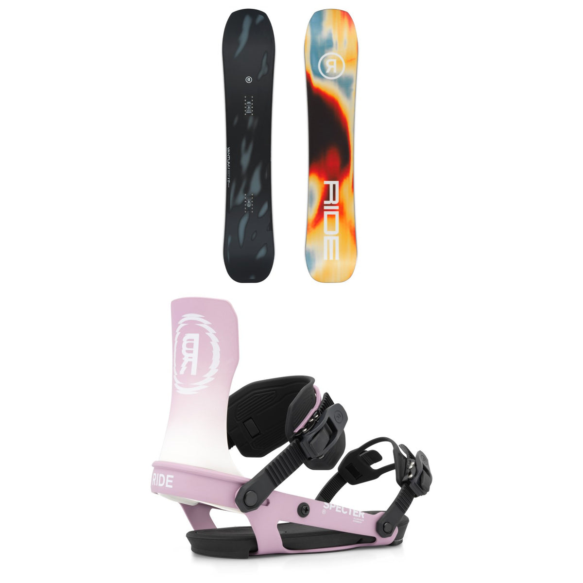 Ride Vantum Snowboard + Specter Snowboard Bindings - Women's 2027