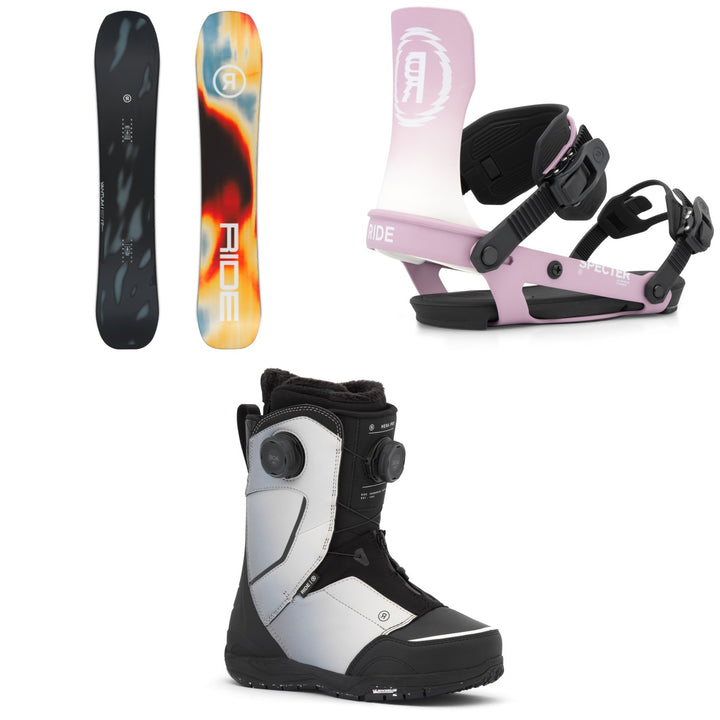 Ride Vantum Snowboard + Specter Snowboard Bindings + Hera Pro Snowboard Boots - Women's 2027