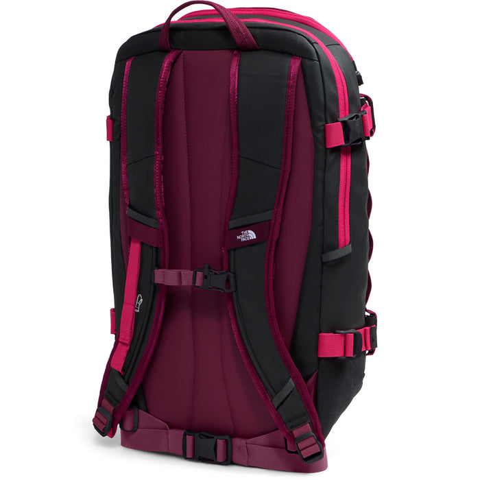 The North Face Snowdrift 22+6 Backpack Burgundy Crush/TNF Black