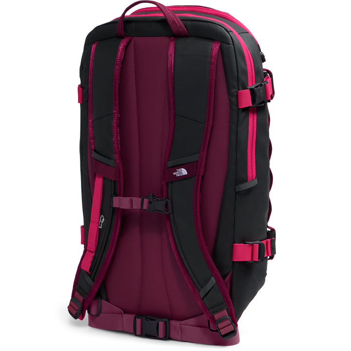 The North Face Snowdrift 22+6 Backpack Burgundy Crush/TNF Black