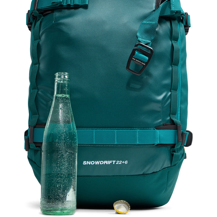 The North Face Snowdrift 22+6 Backpack Pacific Teal/Restorative Teal