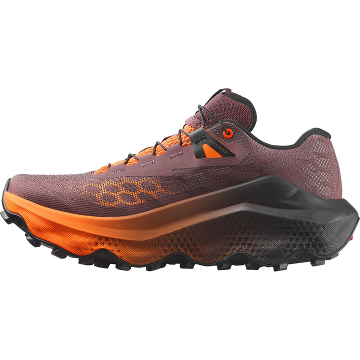 Salomon Ultra Glide 4 Shoes - Women's Huckleberry/Black/ Red Orange