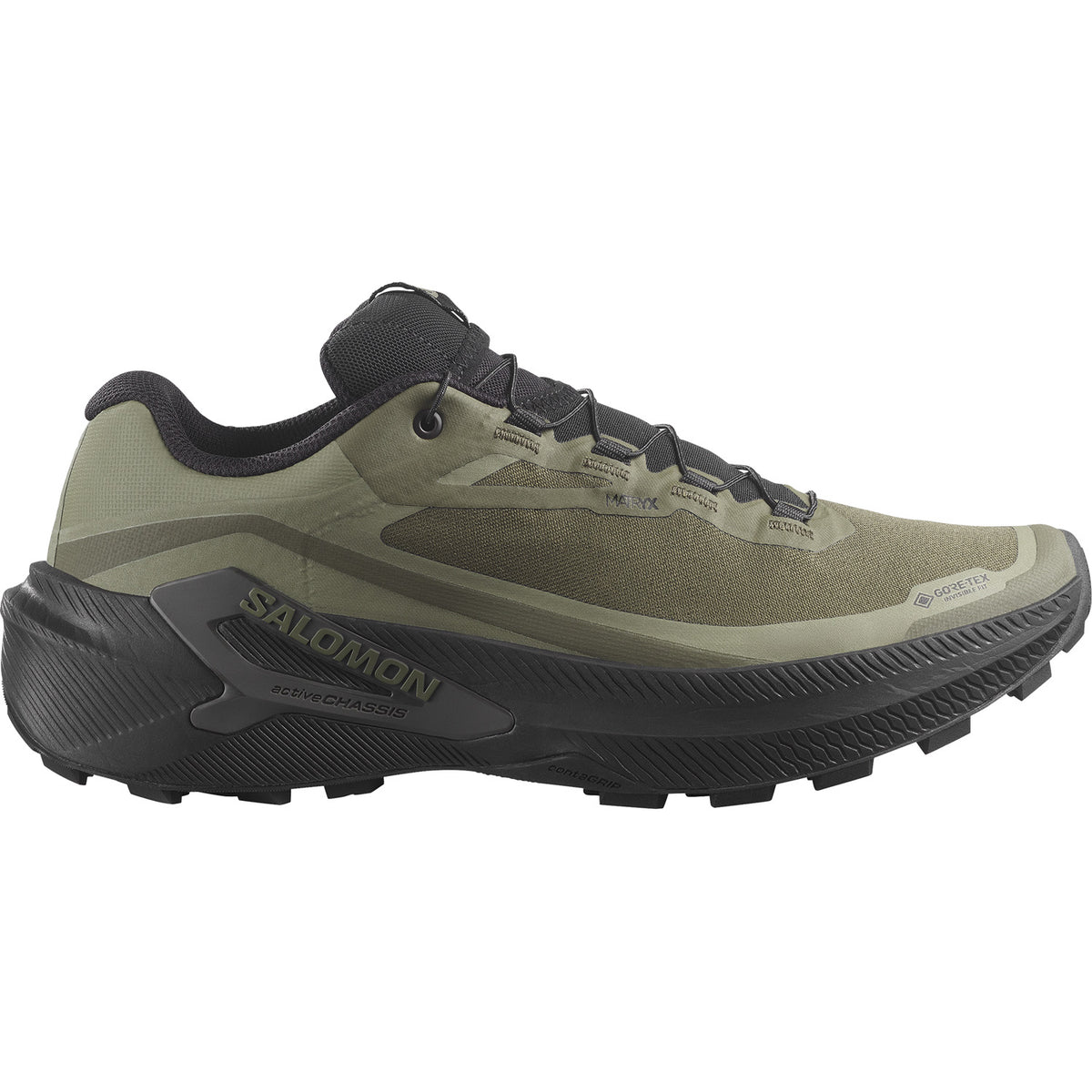 Salomon Genesis 2 GTX Shoes - Men's Grape Leaf /Black/Deep Lichen Green