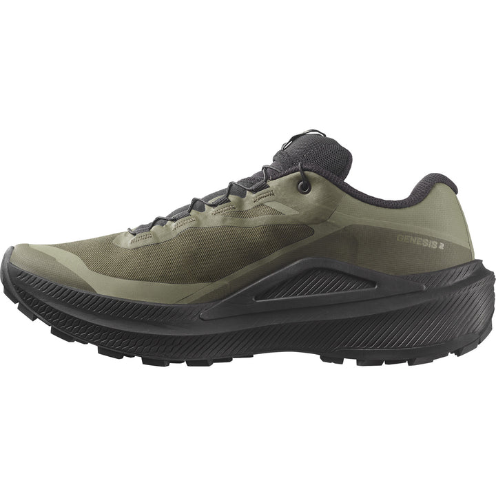 Salomon Genesis 2 GTX Shoes - Men's Grape Leaf /Black/Deep Lichen Green