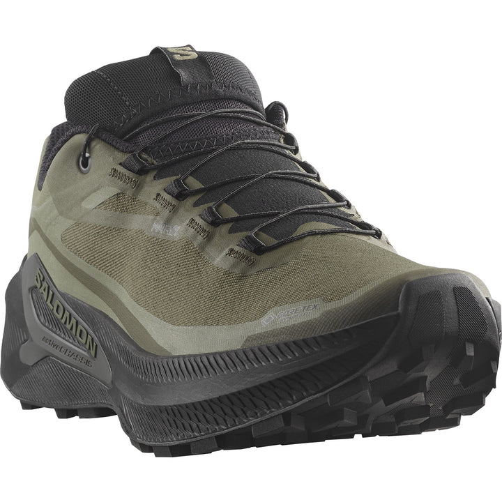Salomon Genesis 2 GTX Shoes - Men's Grape Leaf /Black/Deep Lichen Green