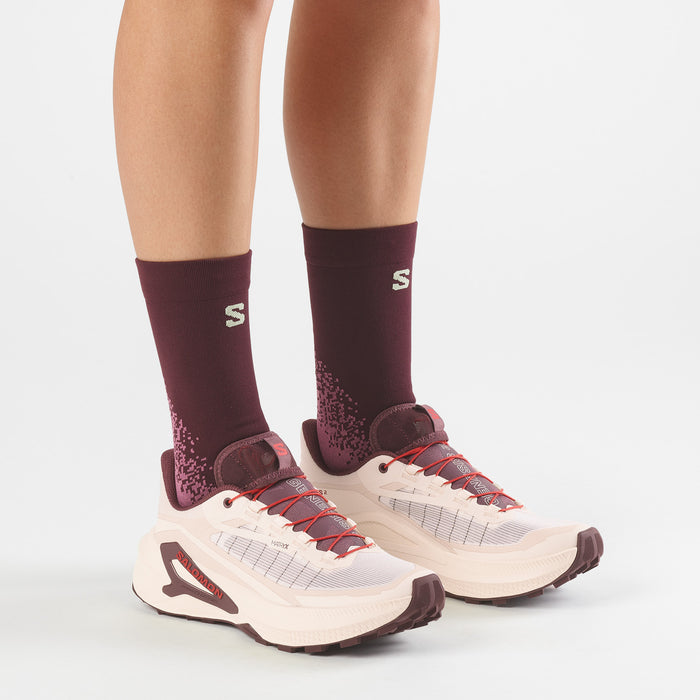 Salomon Genesis 2 Shoes - Women's Vanilla Ice/Huckleberry/Lava Falls