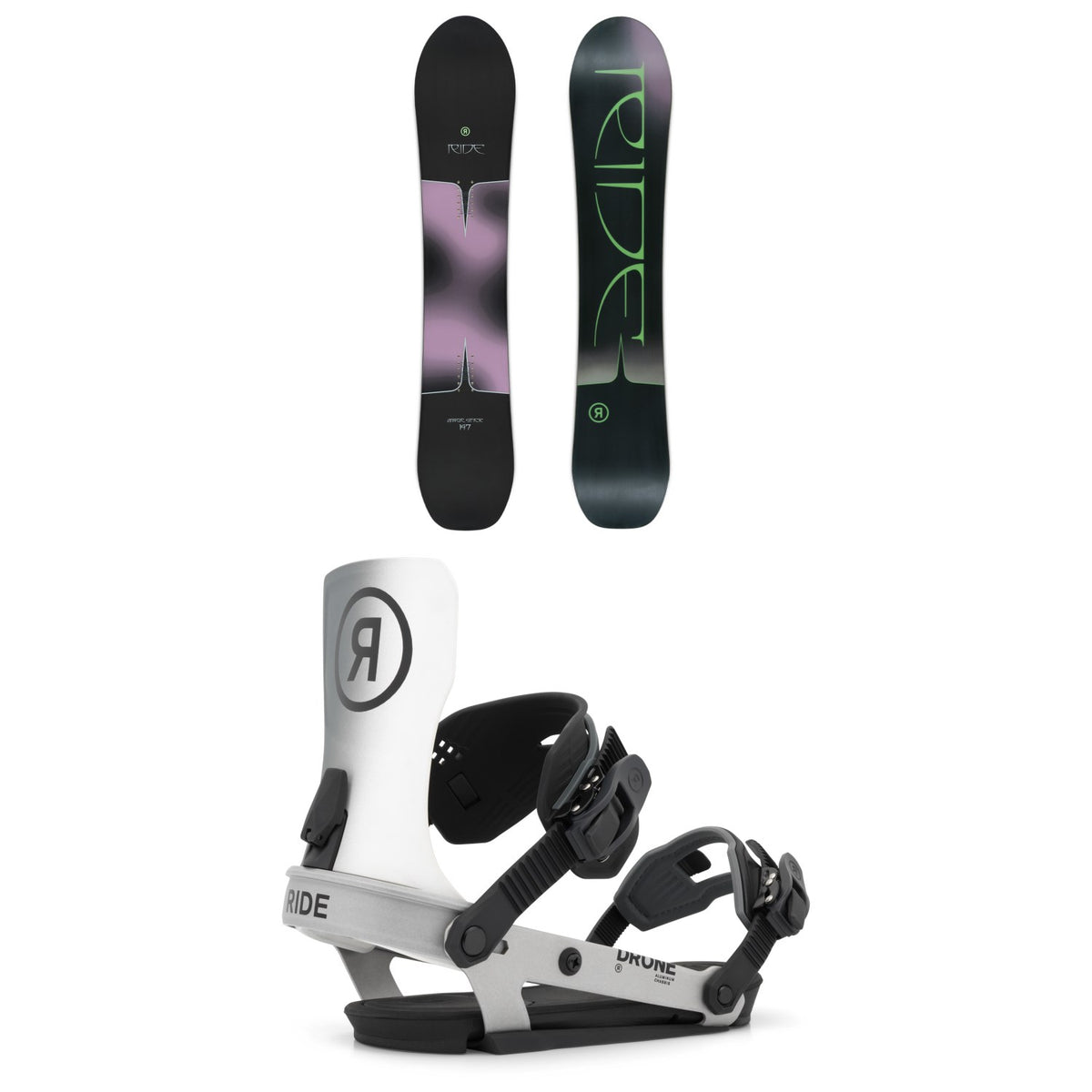 Ride Magic Stick Snowboard + Drone Snowboard Bindings - Women's 2027