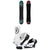 Ride Deep Fake Snowboard + Drone Snowboard Bindings - Women's 2026