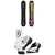 Ride Shadowban Snowboard + Drone Snowboard Bindings - Women's 2026
