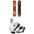 Ride Twinpig Snowboard + Drone Snowboard Bindings - Women's 2026