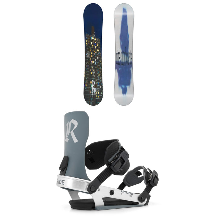 Ride Kink Snowboard + Drone Snowboard Bindings 2027
