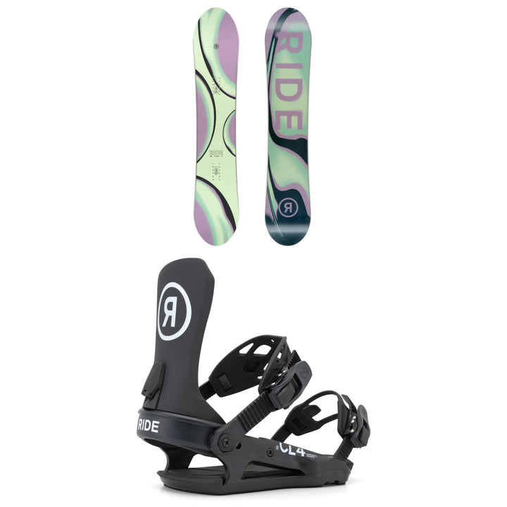 Ride Compact Snowboard + CL-4 Snowboard Bindings - Women's 2027