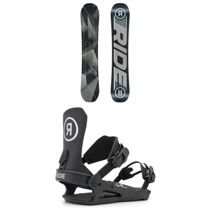 Ride Agenda Snowboard + C-4 Snowboard Bindings 2027