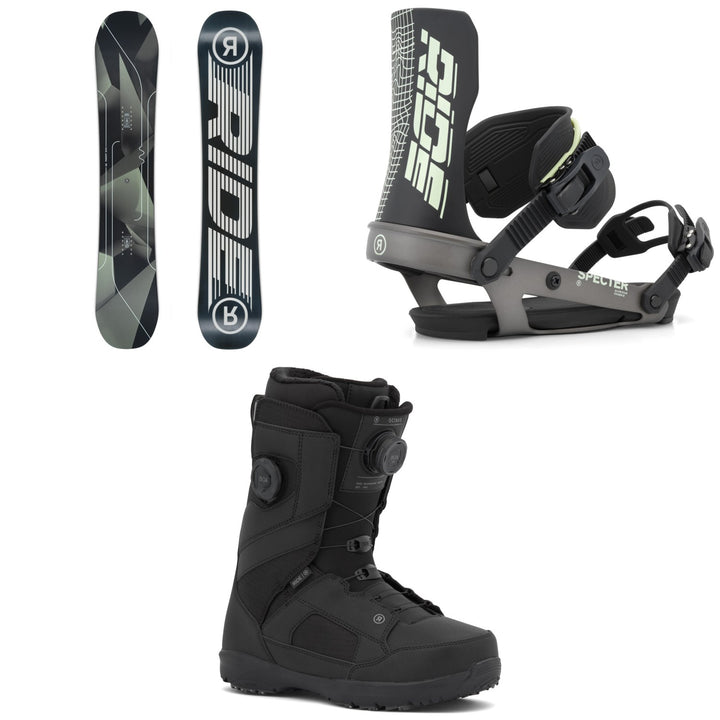 Ride Agenda Snowboard + Specter Snowboard Bindings + Octave Snowboard Boots 2027
