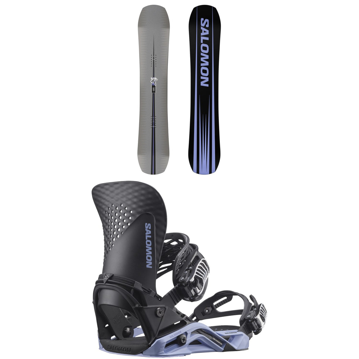 Salomon Assassin Pro Snowboard + Hologram Snowboard Bindings 2027