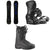 Salomon Fastlane Snowboard + Quantum Carbon Snowboard Bindings + Malamute Dual Boa Snowboard Boots 2027